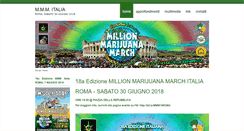 Desktop Screenshot of millionmarijuanamarch.info