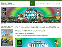 Tablet Screenshot of millionmarijuanamarch.info